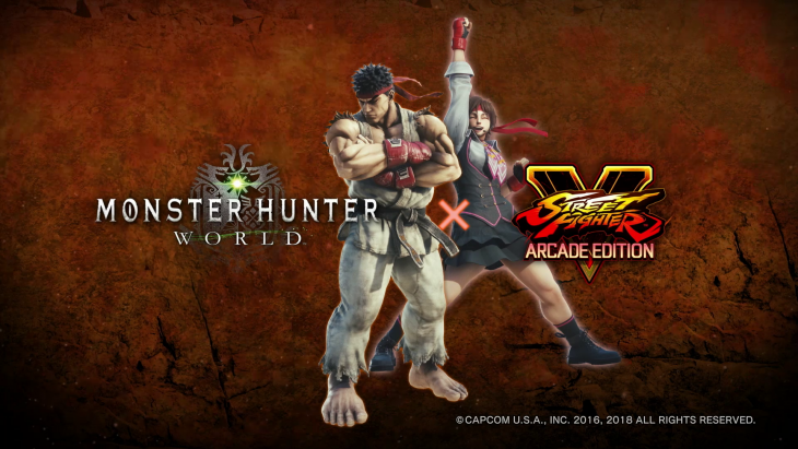 usted está Embajador disco Anunciada la colaboración entre Monster Hunter: World y Street Fighter V