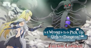 Is It Wrong To Try To Pick Up Girls In A Dungeon? Infinite Combate ya cuenta con fecha de salida