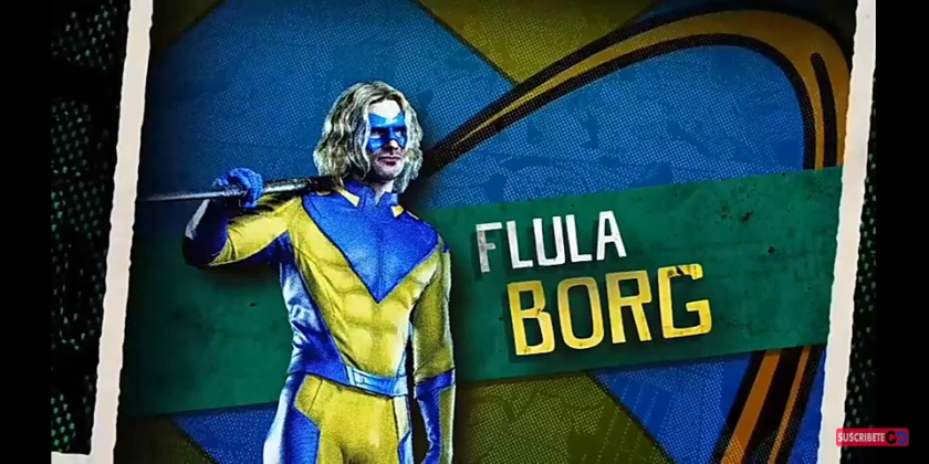 Flula Borg como Javelin.