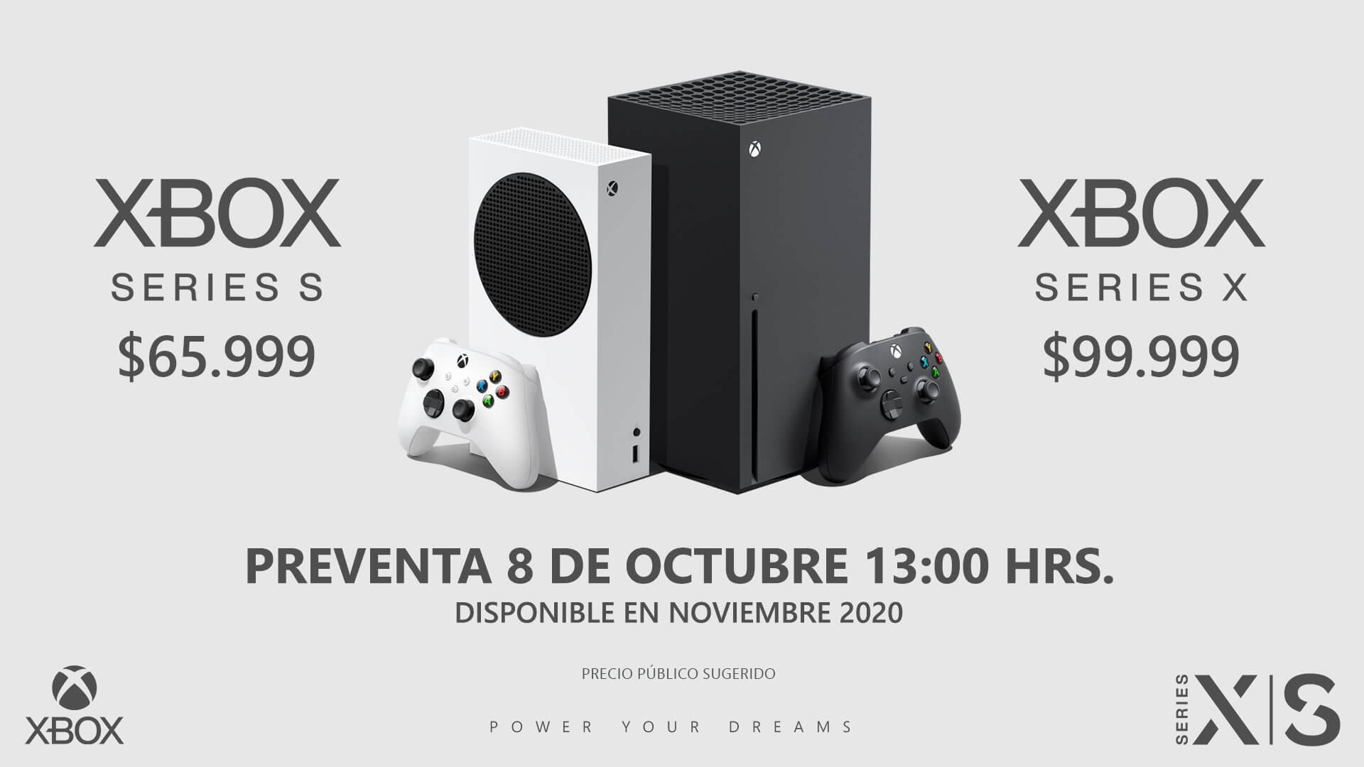 Xbox Series X y Xbox Series S confirman su precio en