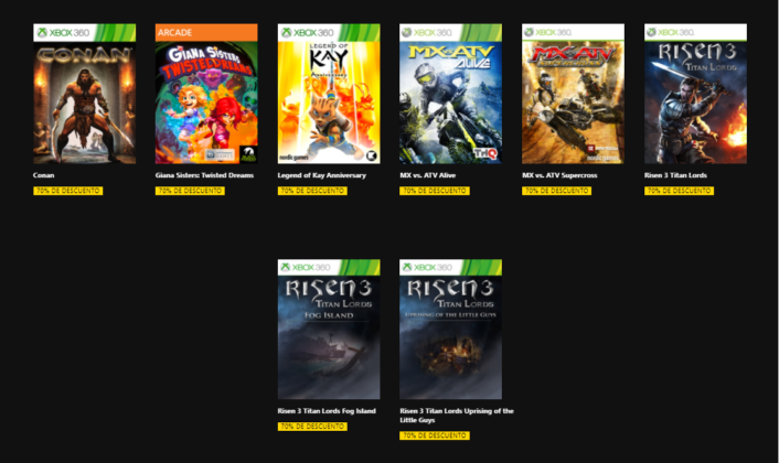 Ofertas Xbox