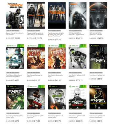 Tom Clancy Sale