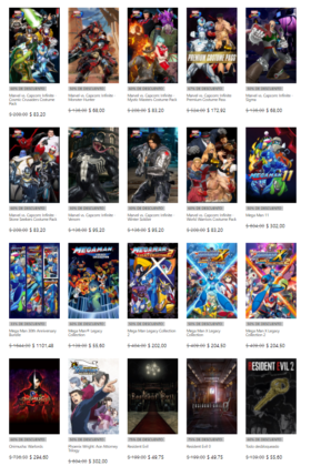 Capcom Sale