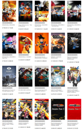 Ofertas de Bandai Namco