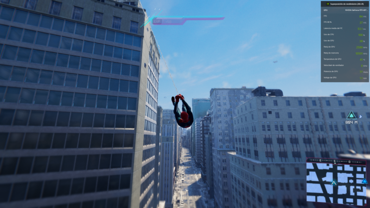 Miles Morales 4070 DLSS On (Ultra) - 2