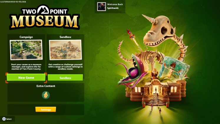 Two Point Museum - Menu