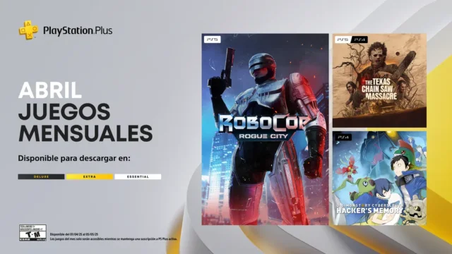 PlayStation Plus Abril 2025