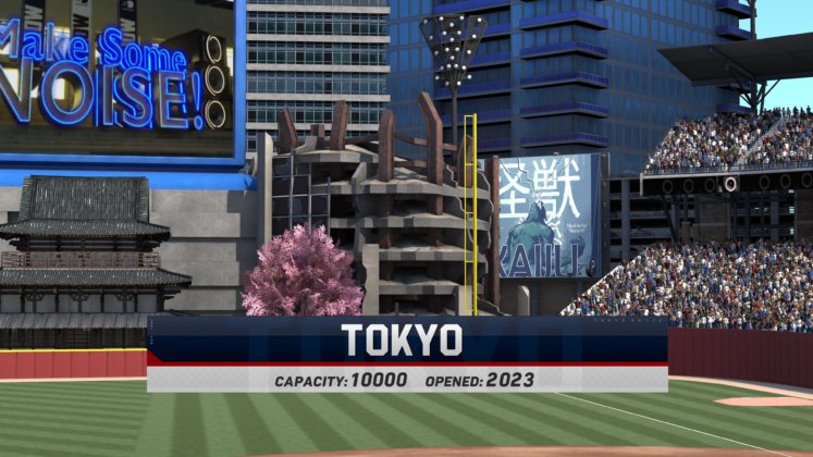 MLB The Show 2025 - Estadio en Tokio