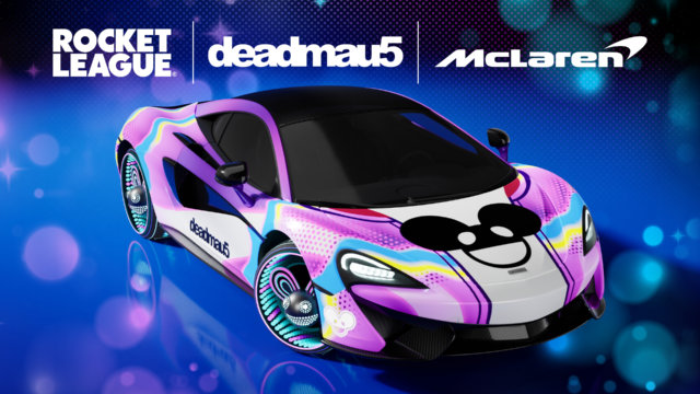 Rocket League Year 10 ft. deadmau5 LTE Key Art