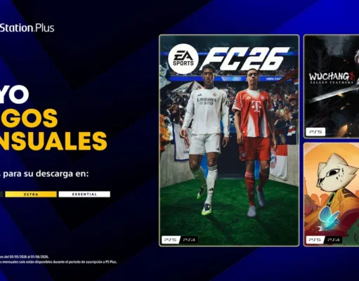 PlayStation Plus Mayo 2026