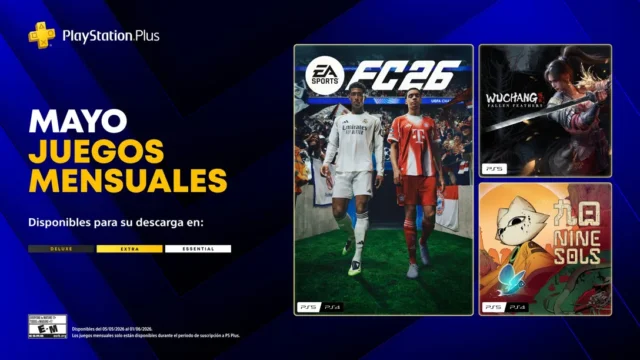 PlayStation Plus Mayo 2026