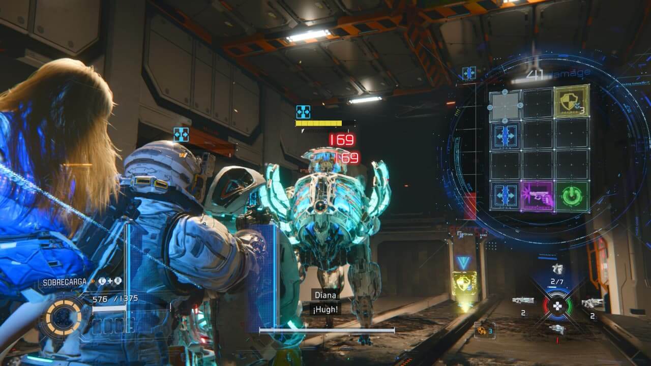 Pragmata - Combate y hackeo