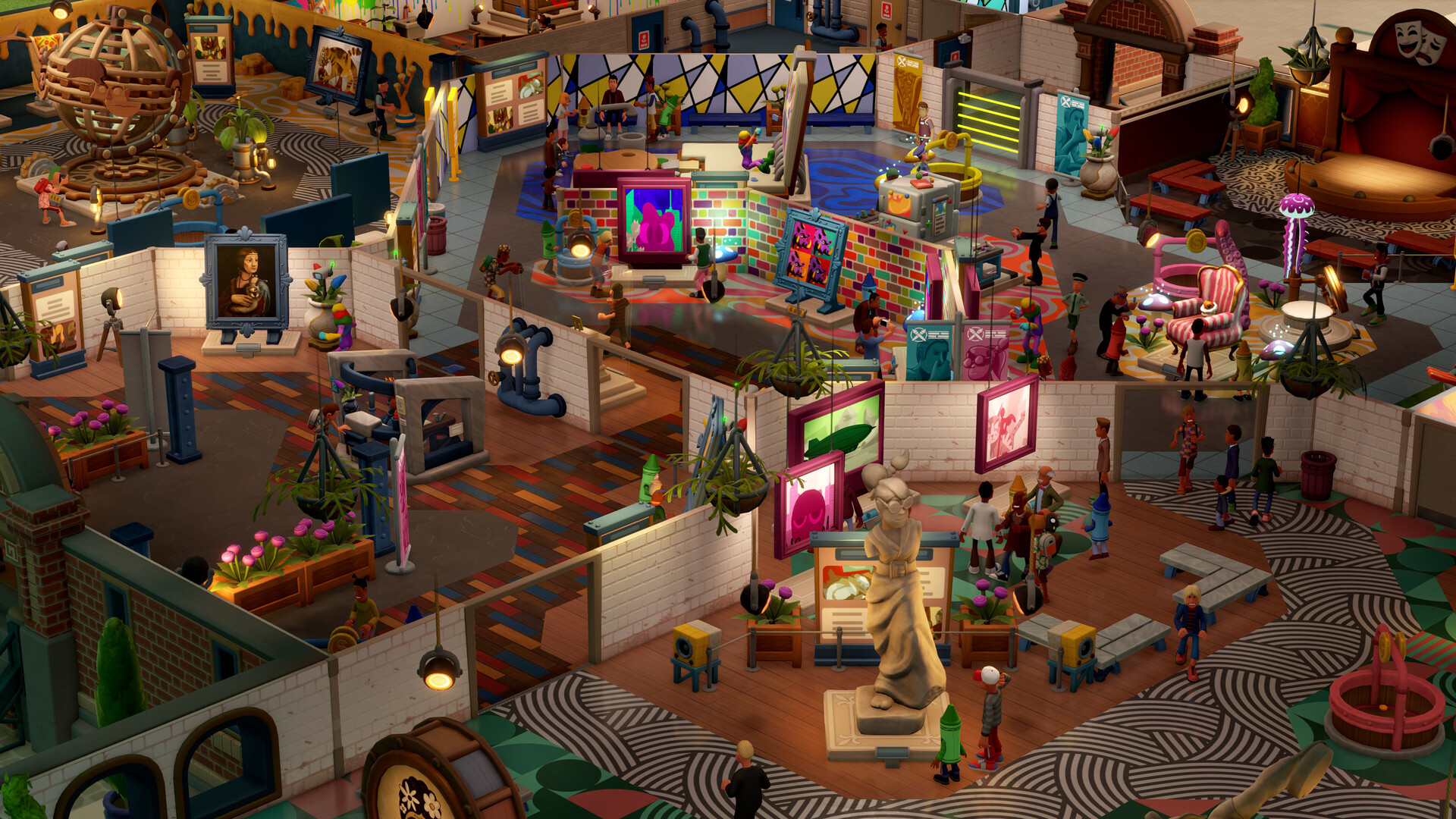 Two Point Museum - Arty-Facts - La creatividad tomo protagonismo