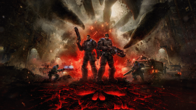 Gears of War e-Day - Portada
