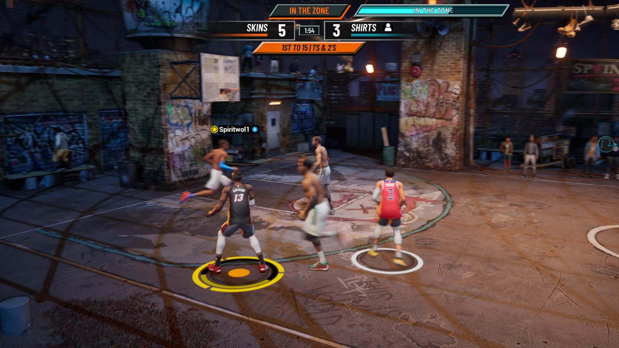 NBA The Run - Gameplay