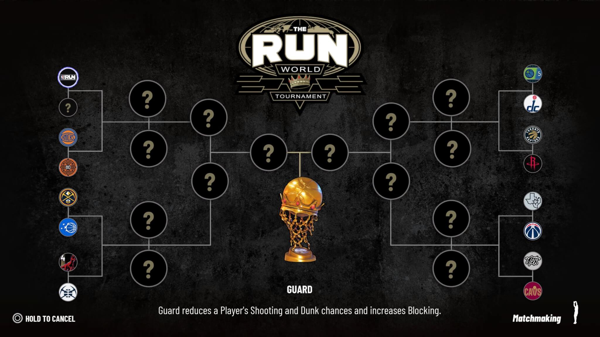 NBA The Run - Torneos