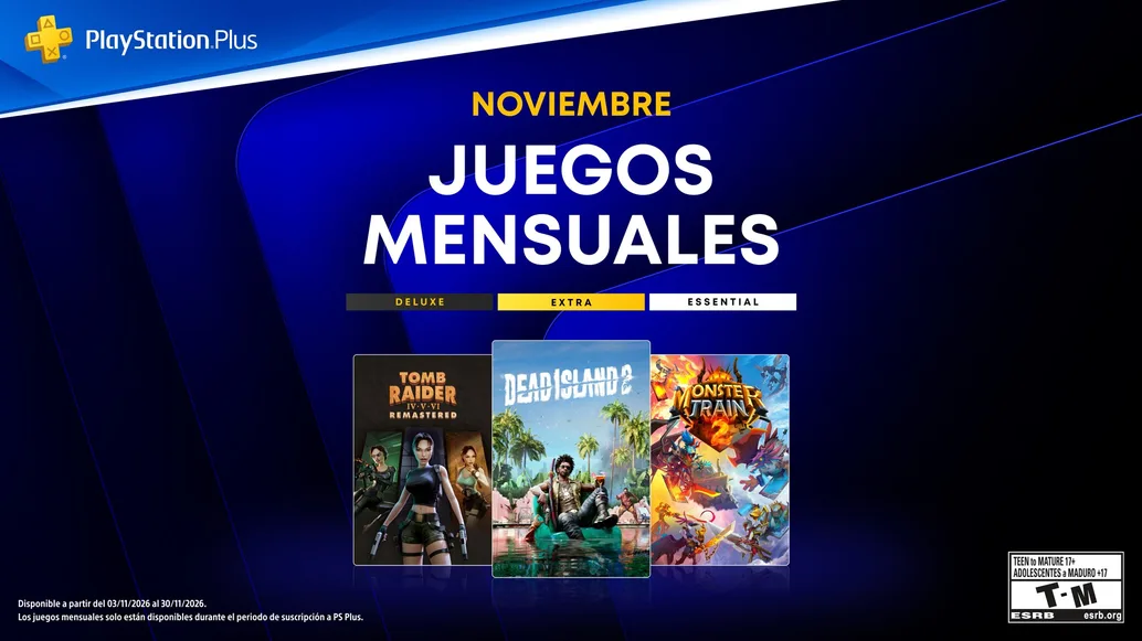 PlayStation Plus Noviembre 2026