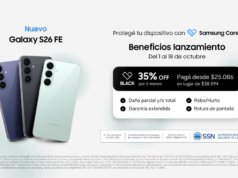 Samsung lanza el Galaxy S26 FE en Argentina con beneficios exclusivos